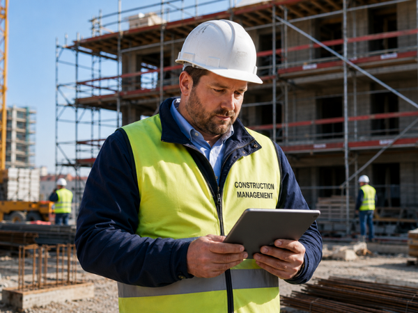 timeFlow Construction Manager at the Construction site