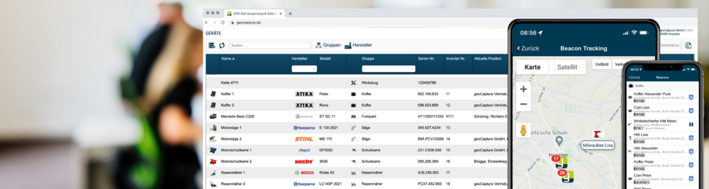 Tool tracking made easy by geoCapture