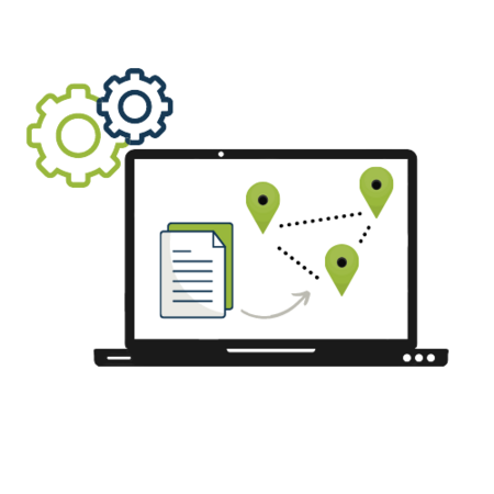 Orders are automatically assigned to an existing tour.