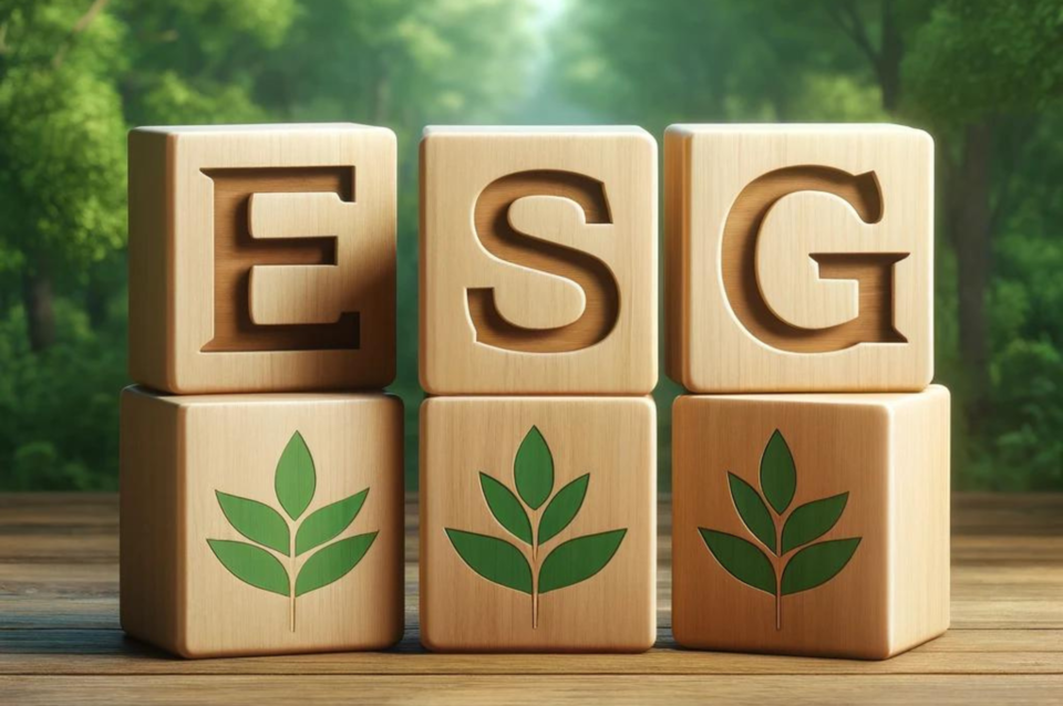 A good credit rating with the ESG score