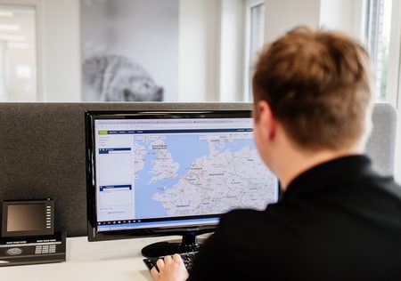 [Translate to English:] GPS-Ortung im Echtzeit