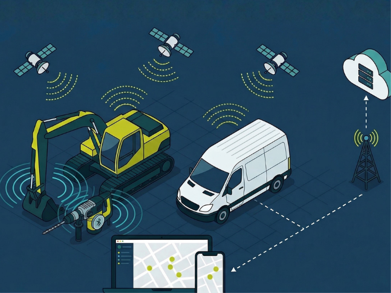 geoCapture vehicle tracking visualized