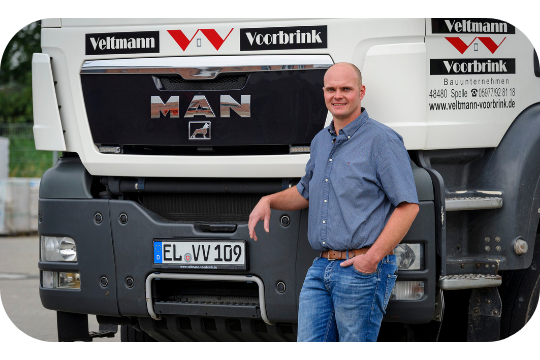 The company Veltmann-Voorbrink from Spelle relies on the digital construction diary from geoCapture